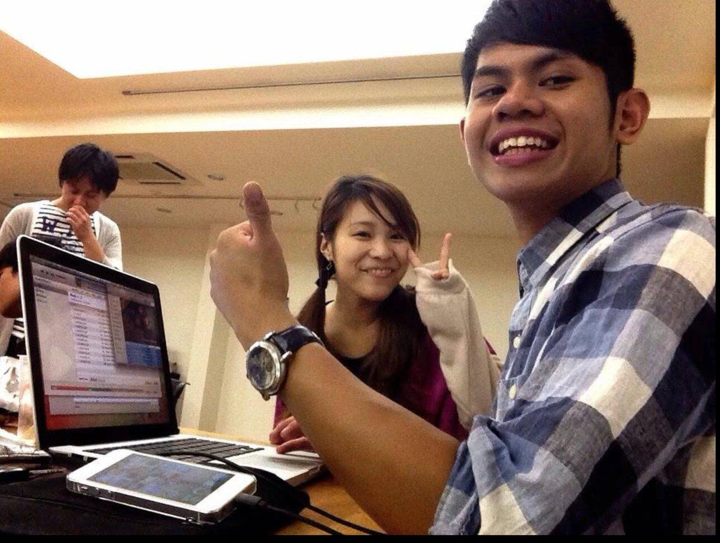 Editing with friends in those days