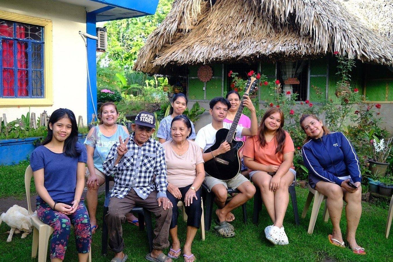 With family in my mother's hometown