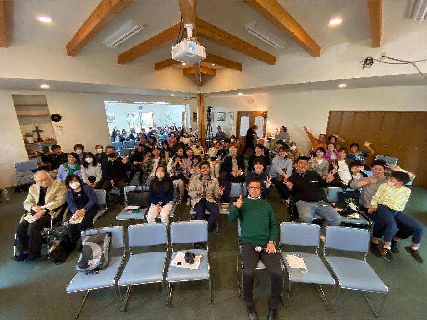 April 2023, Easter at Parkside Chapel. 11 years since my baptism